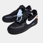 Off White Nike Air Force 1 Low Black AO4606 001 (3)